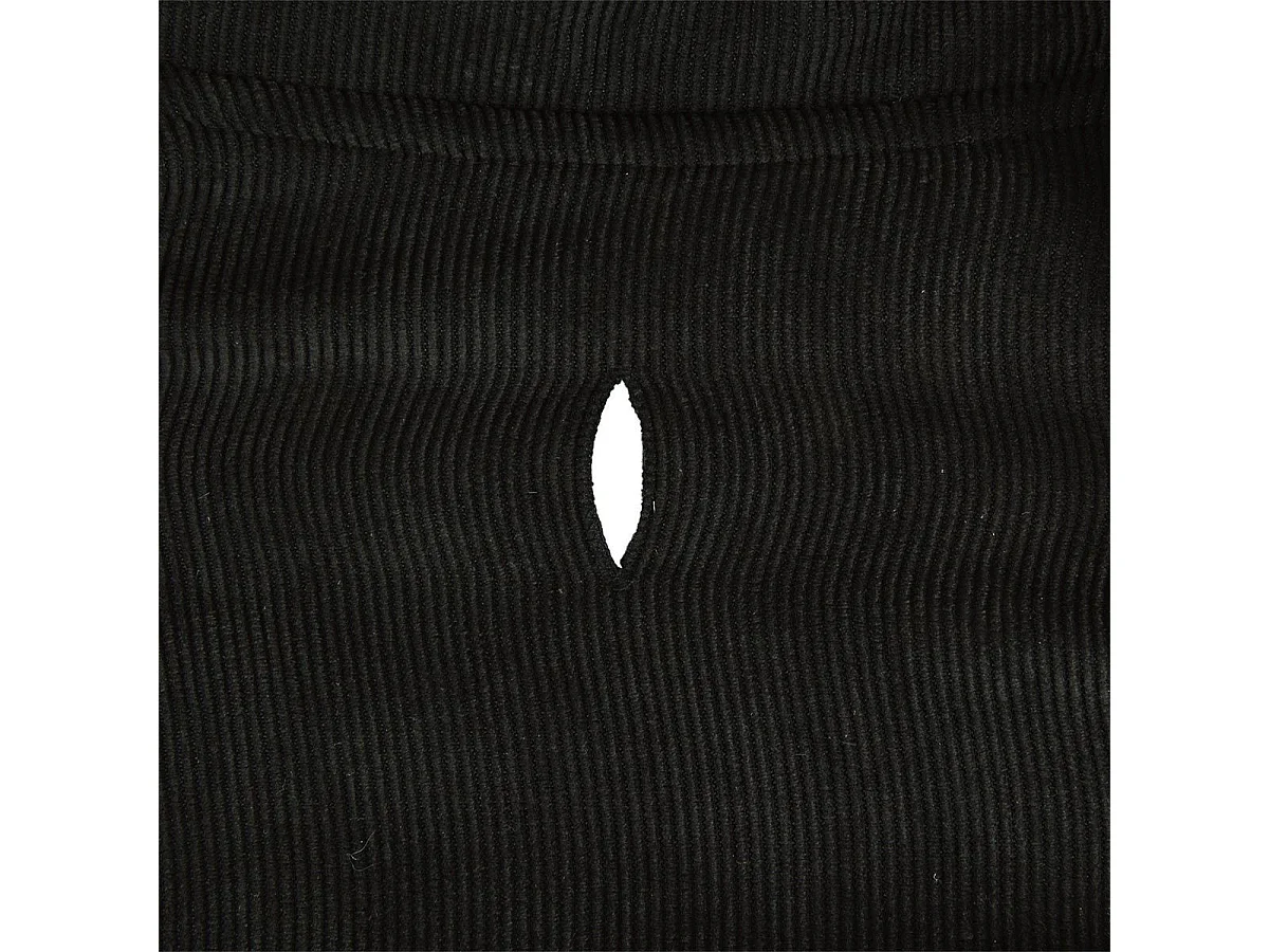 Manteau Pour Chien "Velours Côtelé" 35cm Noir