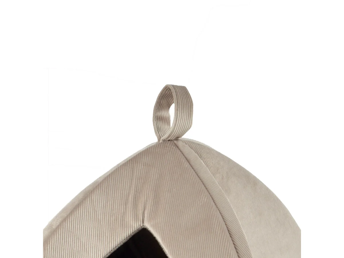 Tente Pour Chat Velours "Crafty" 38cm Noisette