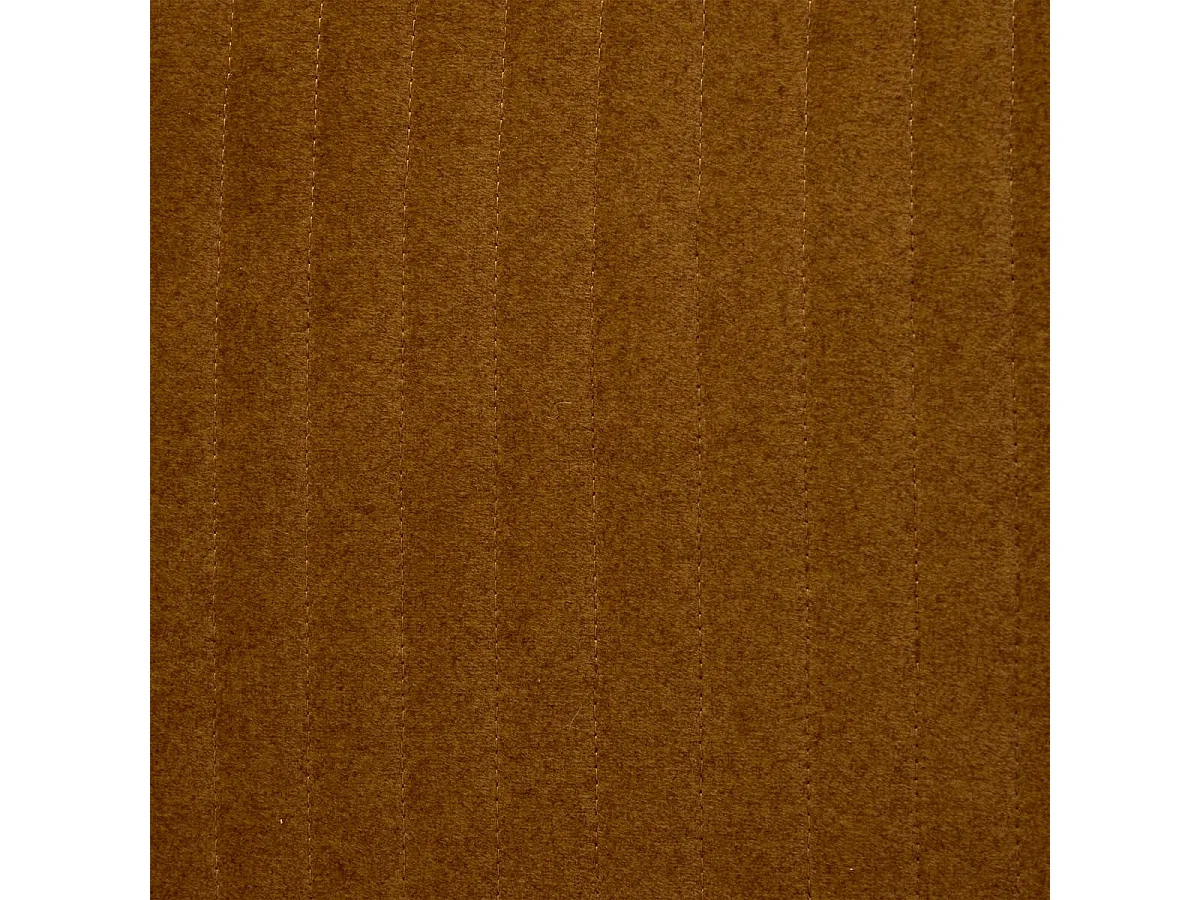 Fauteuil Design en Velours "Libor" 75cm Camel