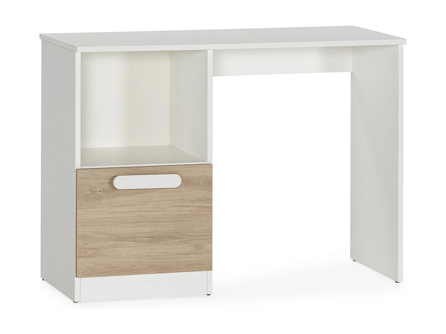 Mesa de escritorio Helen 1 puerta color Blanco