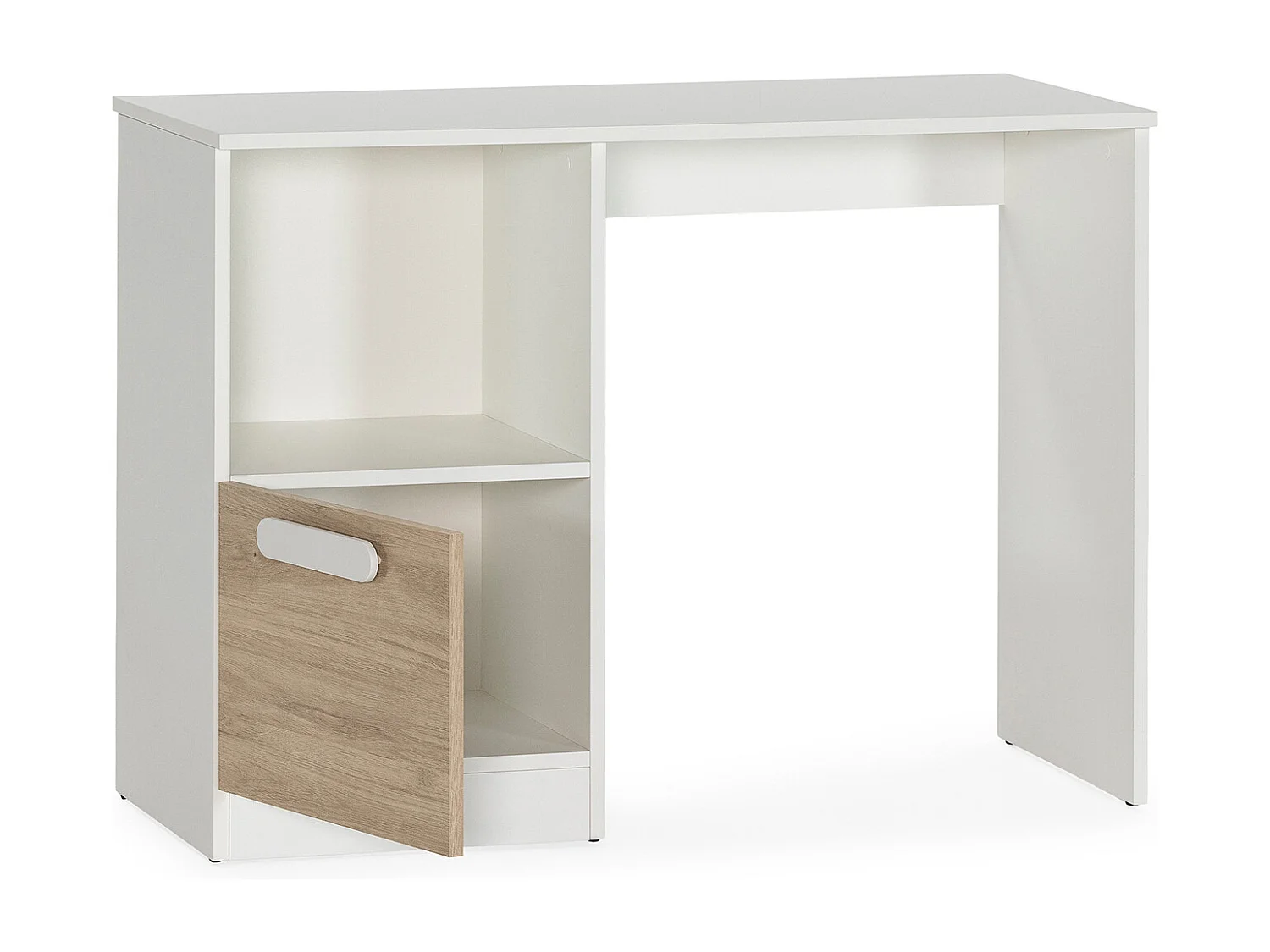 Mesa de escritorio Helen 1 puerta color Blanco