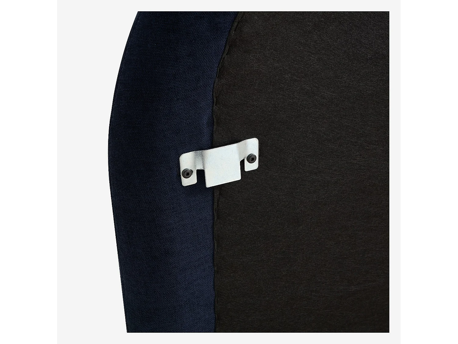 Habitat - Tête de lit en tissu chenille 206 x 108 cm - Bleu nuit - Design by Céline Mognon Fichet - Riga