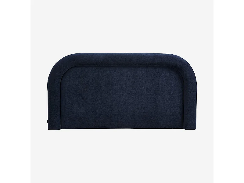 Habitat - Tête de lit en tissu chenille 206 x 108 cm - Bleu nuit - Design by Céline Mognon Fichet - Riga
