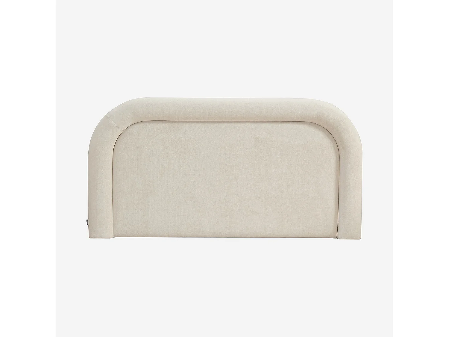 Habitat - Tête de lit en tissu chenille 206 x 108 cm - Crème - Design by Céline Mognon Fichet - Riga