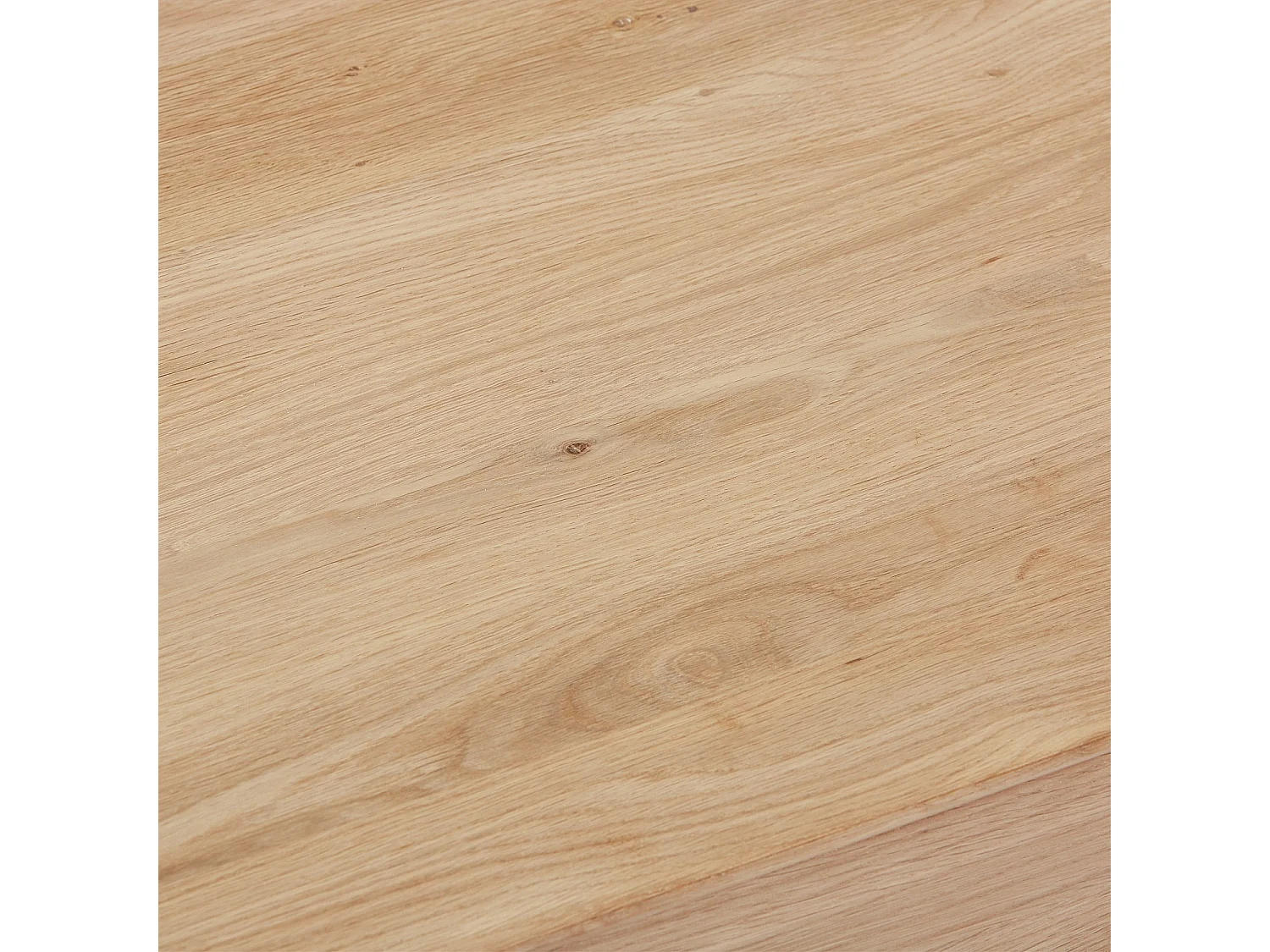 Table de chevet 2 tiroirs en chêne massif - Naturel