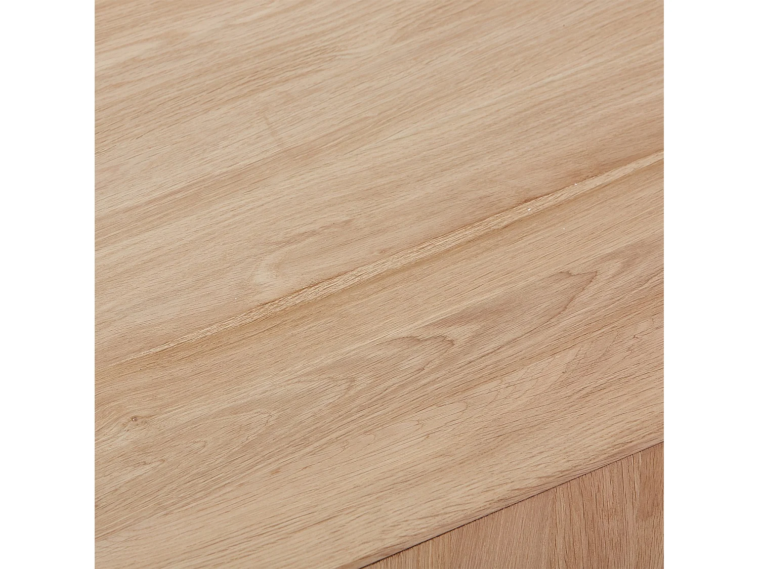 Buffet bas 2 portes et 4 tiroirs en chêne massif - Naturel