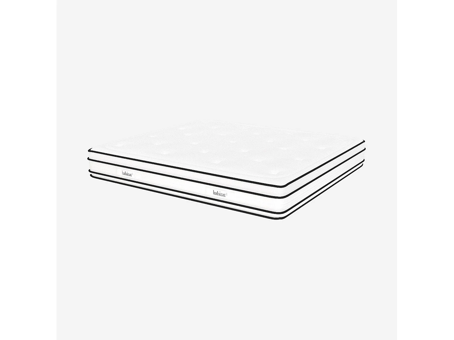 Ensemble lit coffre 160 x 200 cm en tissu bouclette courte et matelas hybride - Beige meringue