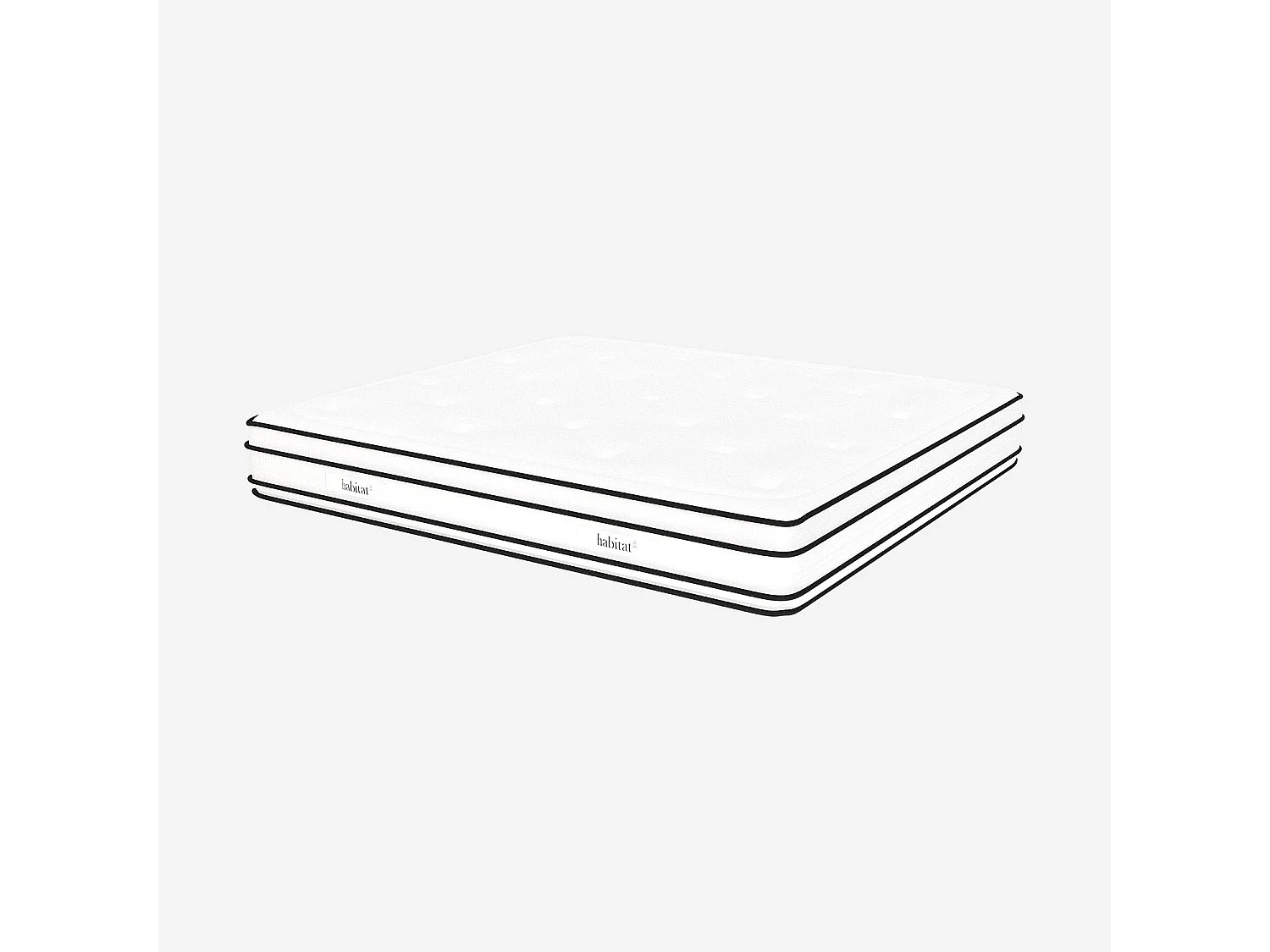 Ensemble lit coffre 180 x 200 cm en tissu bouclette courte et matelas hybride - Beige meringue