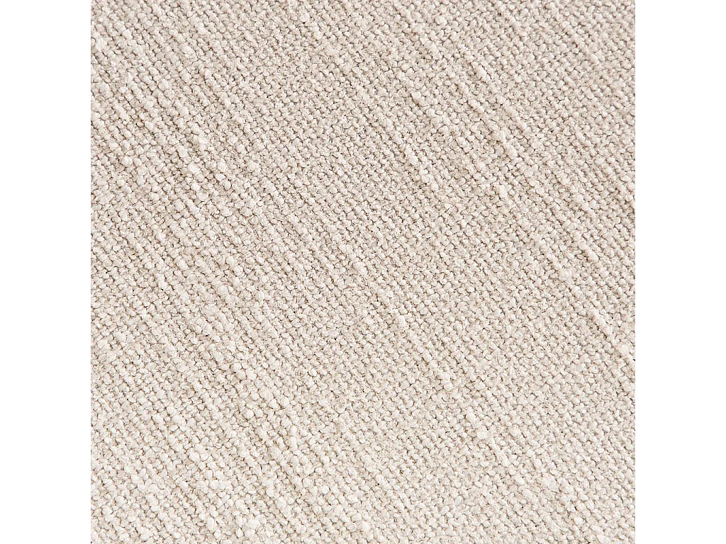 Habitat - Ensemble de canapés 2 et 3 places en tissu bouclette courte Mira - Ivoire - Posada II