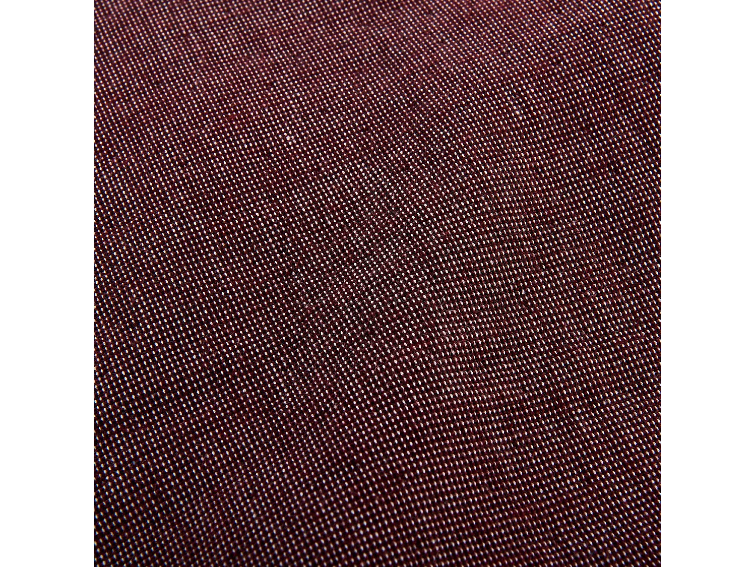 Habitat - Plaid en coton - 130 x 170 cm - Bordeaux - Design by Floriane Jacques - Clarisse