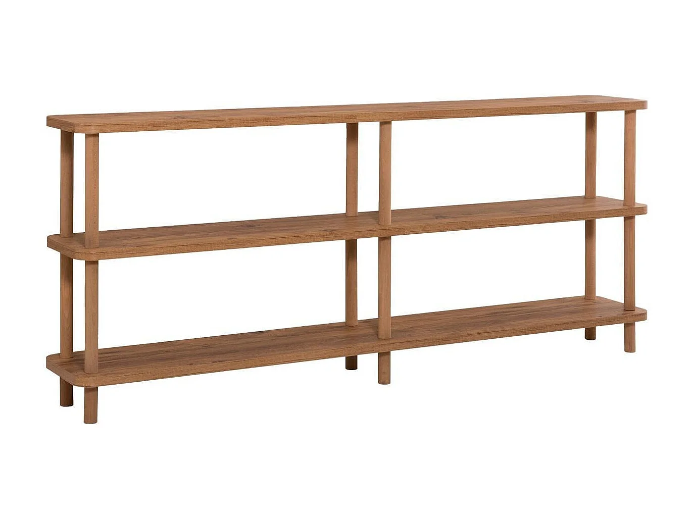 Console en bois 3 niveaux 180 cm - Elina