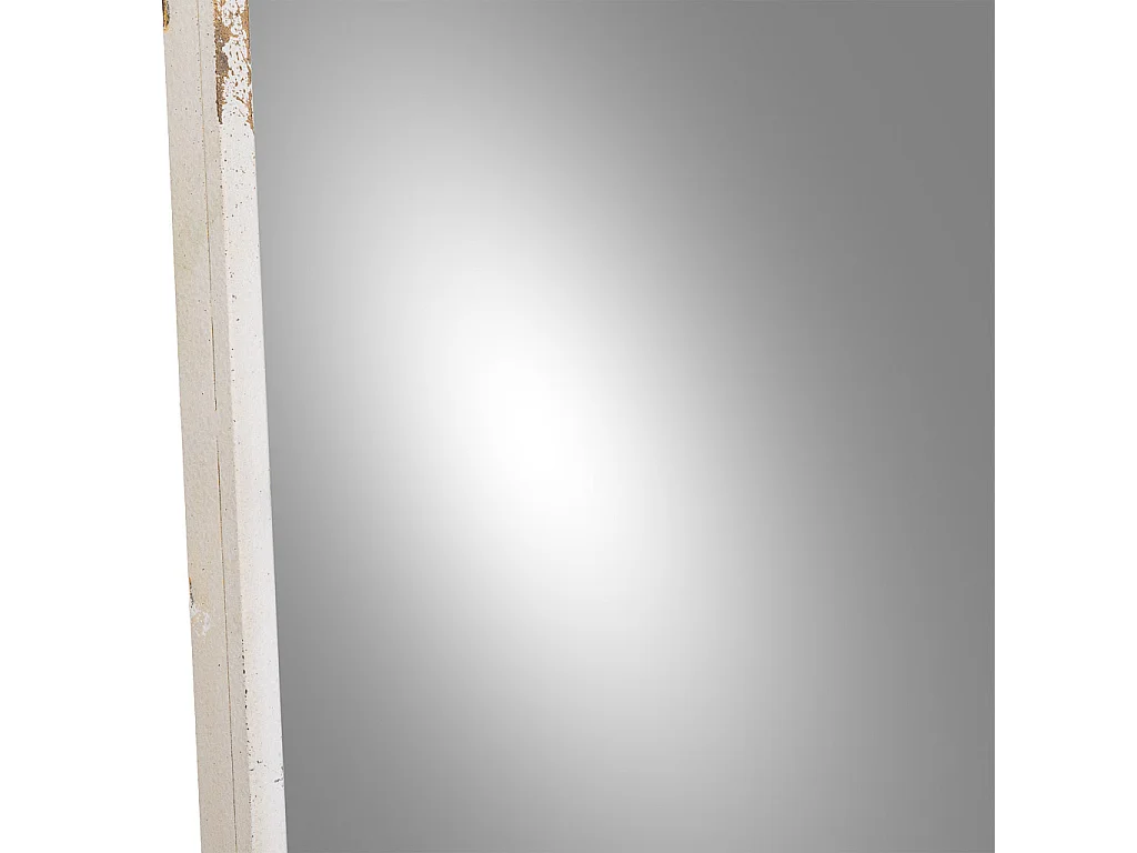 Miroir rectangulaire en bois et fer blanc et doré 46 x 4 x 180 cm (h)
