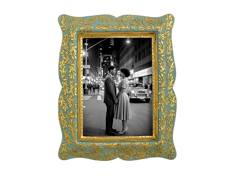 Porte-photo 13x18 doré 19,5x1,9x24,7 cm (h)