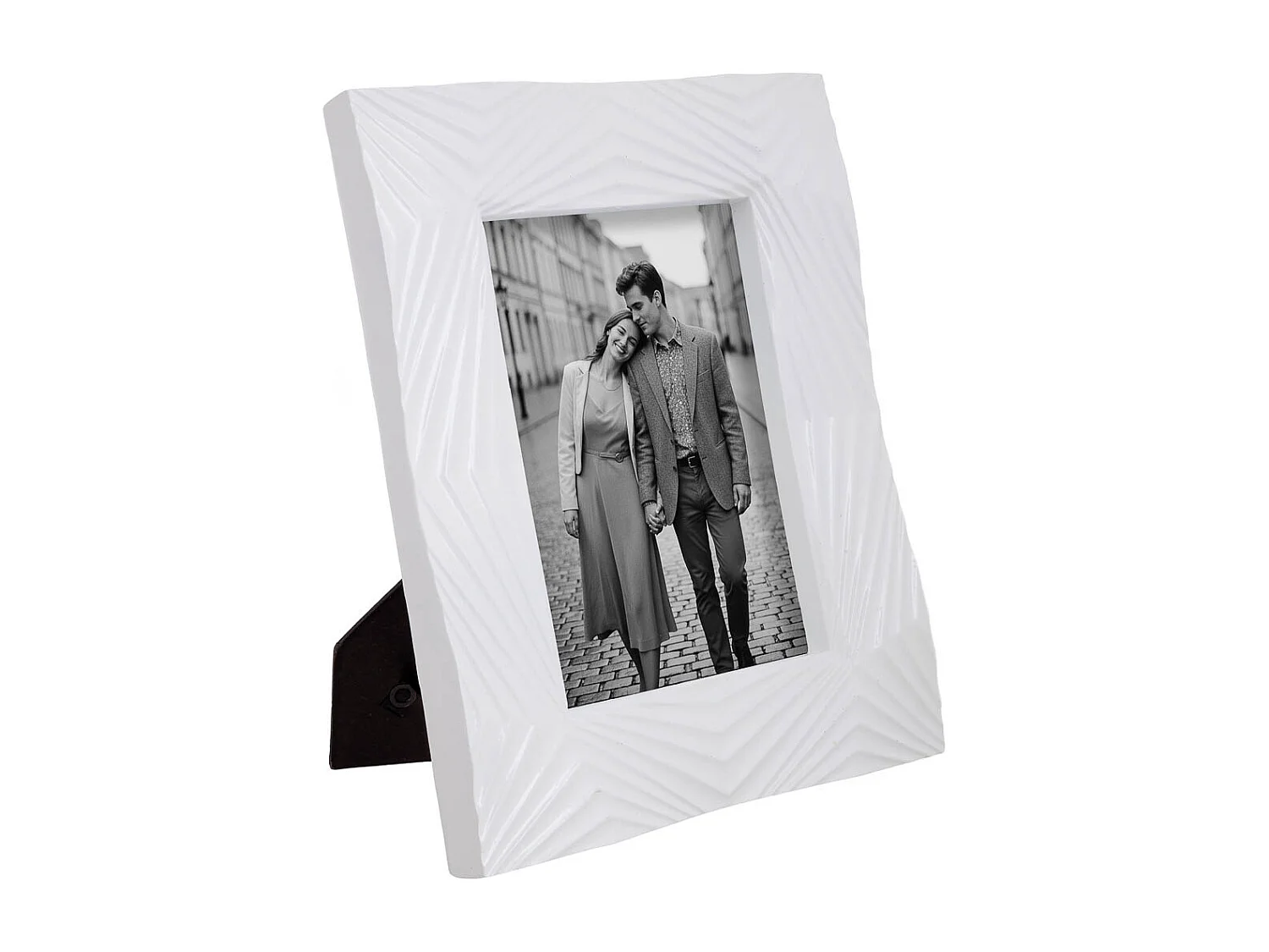 Porta fotos 13X18 blanco 20,6x3,1x25,5h cm