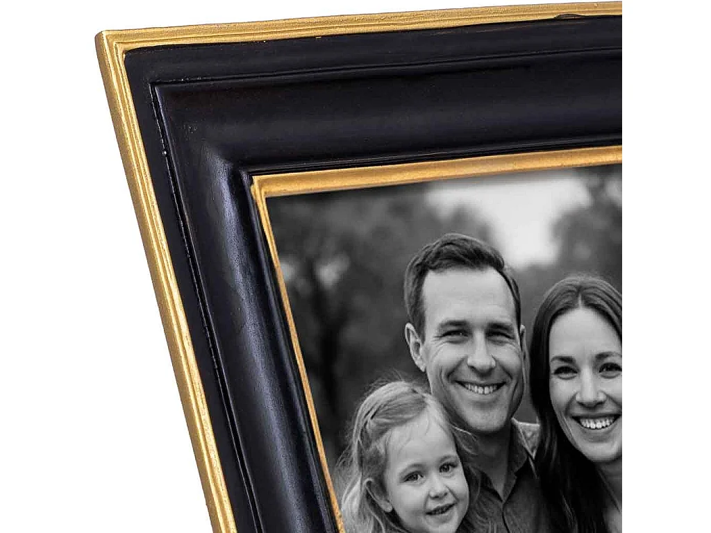 Porta fotos 13X18 negro 18,7x1,8x23,6h cm