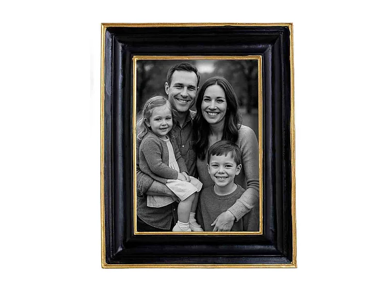 Porta fotos 13X18 negro 18,7x1,8x23,6h cm