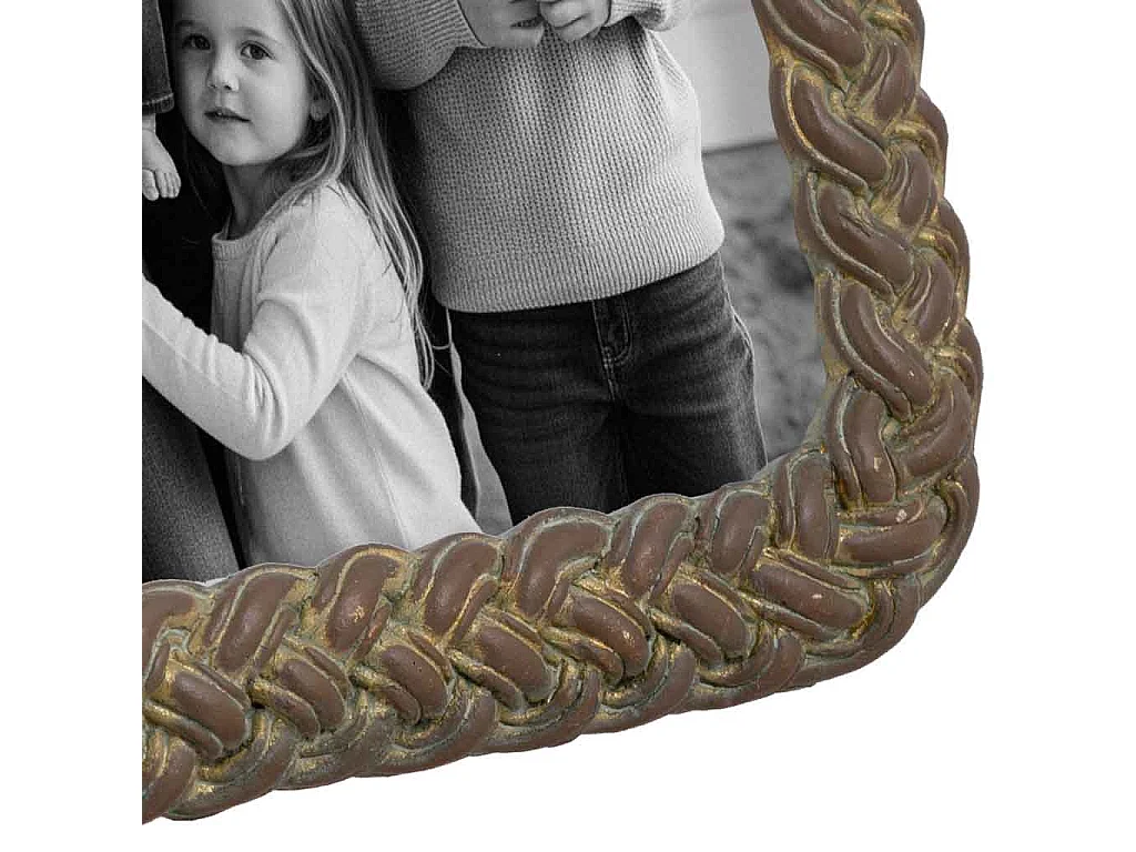 Porte-photo 13x18 doré 15,6x1,6x20,5 cm (h)