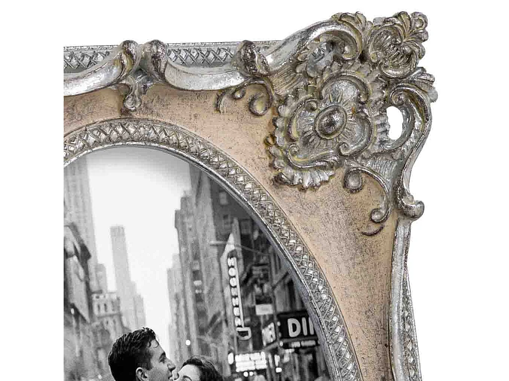 Porta fotos 10X15 blanco 13,8x3,6x19h cm