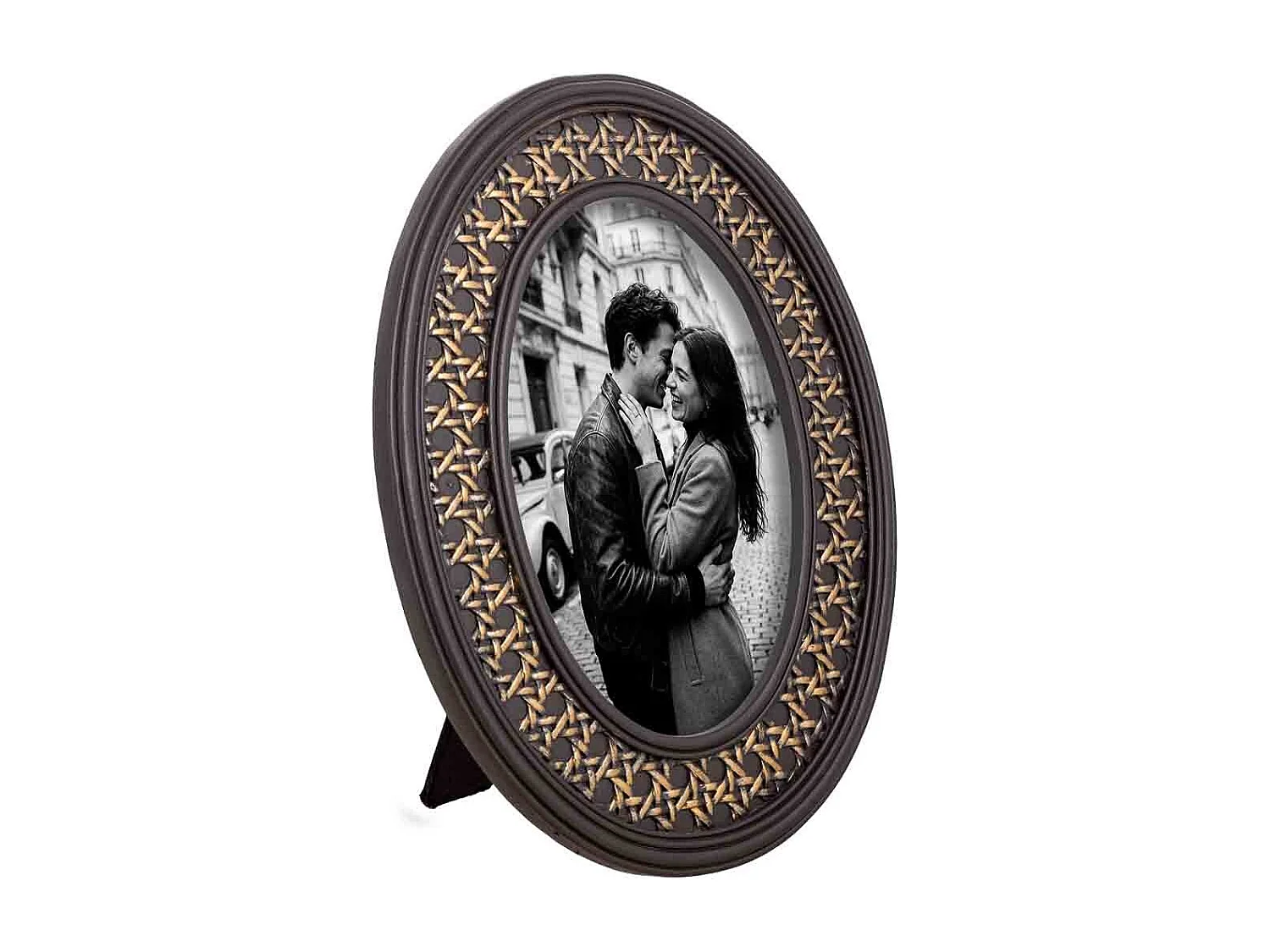 Porte-photo 10x15 marron 16,2x1,5x20,9 cm (h)