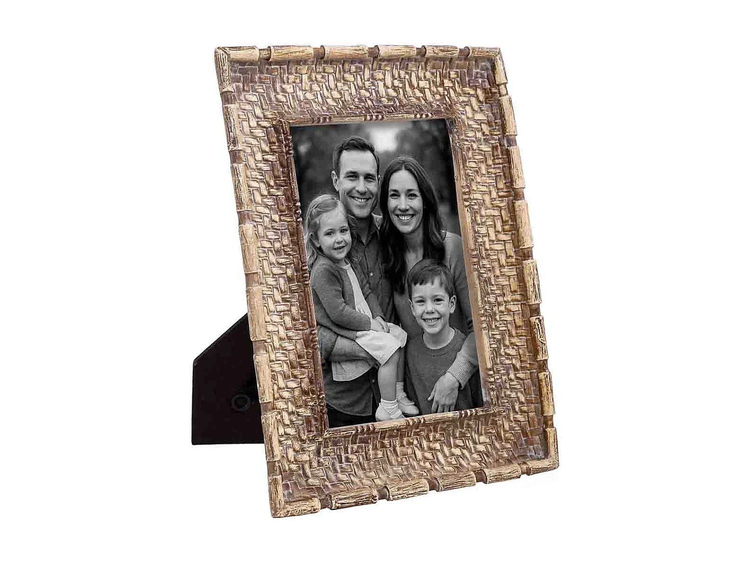 Porte-photo 10x15 marron 16x2,2x21 cm (h)