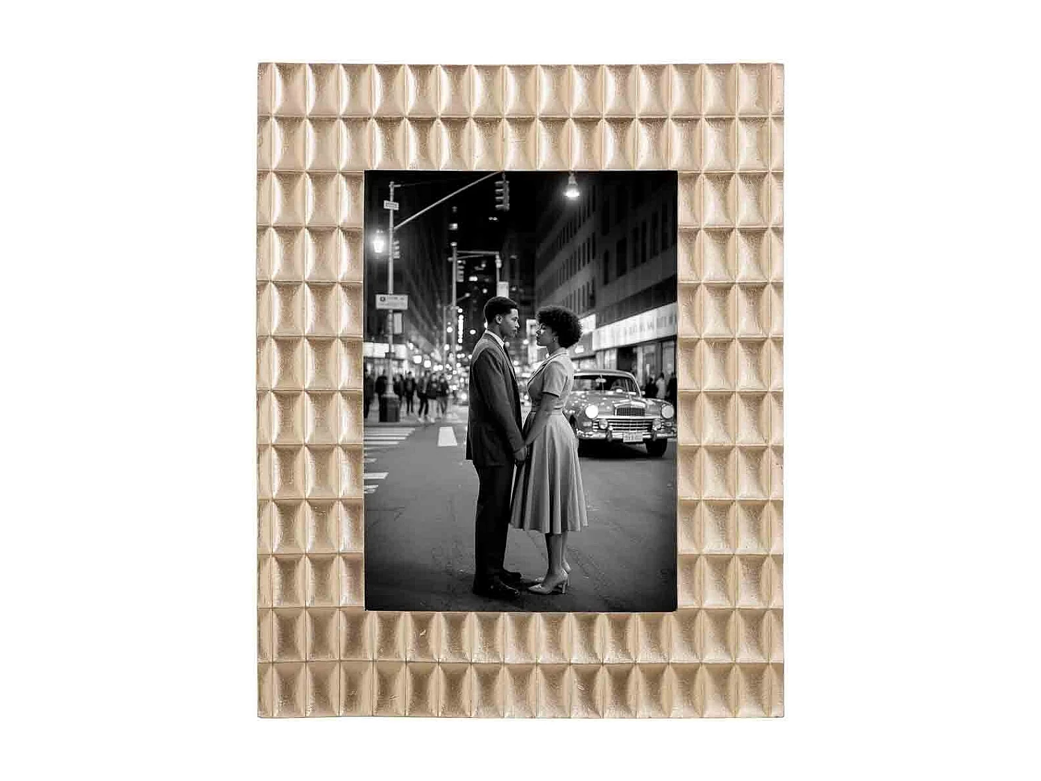 Porte-photo 13x18 doré 19,8x1,4x24,5 cm (h)