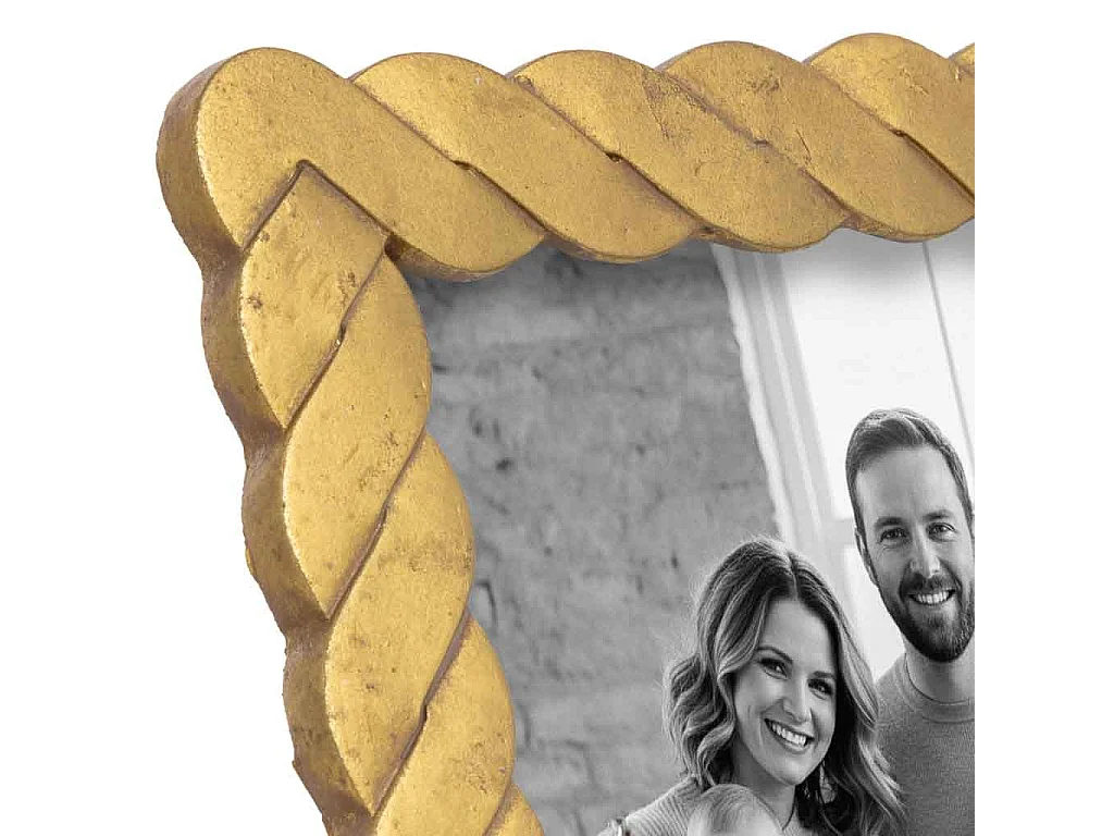 Porte-photo 13x18 doré 16,5x1,1x21,2 cm (h)