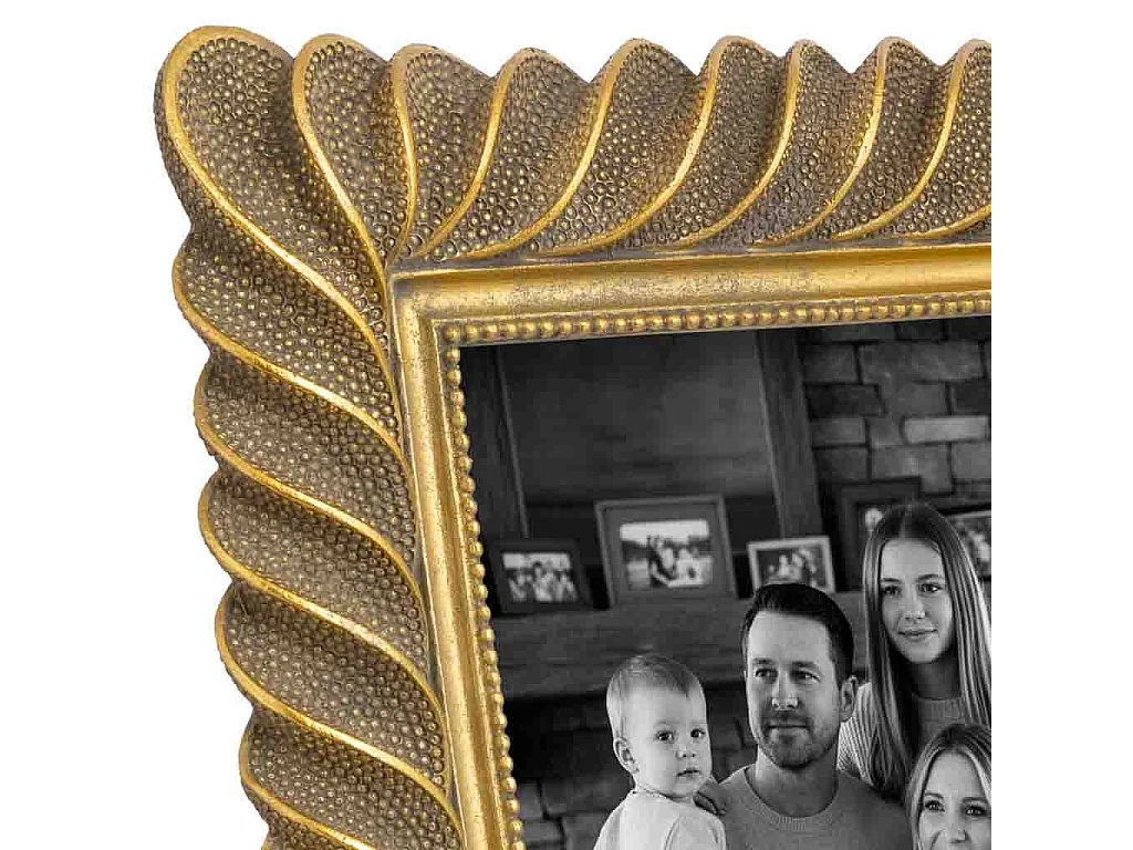 Porte-photo 13x18 doré 20,1x2,4x25,1 cm (h)