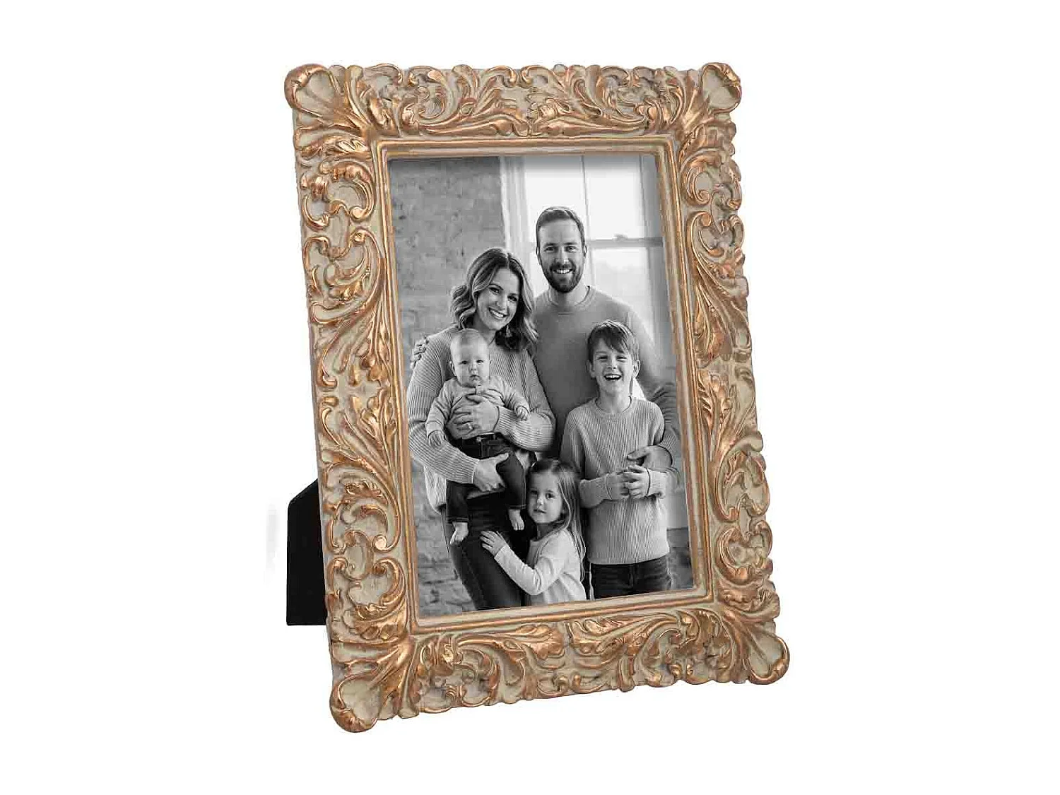 Porte-photo 10x15 doré 15,7x1,8x20,3 cm (h)