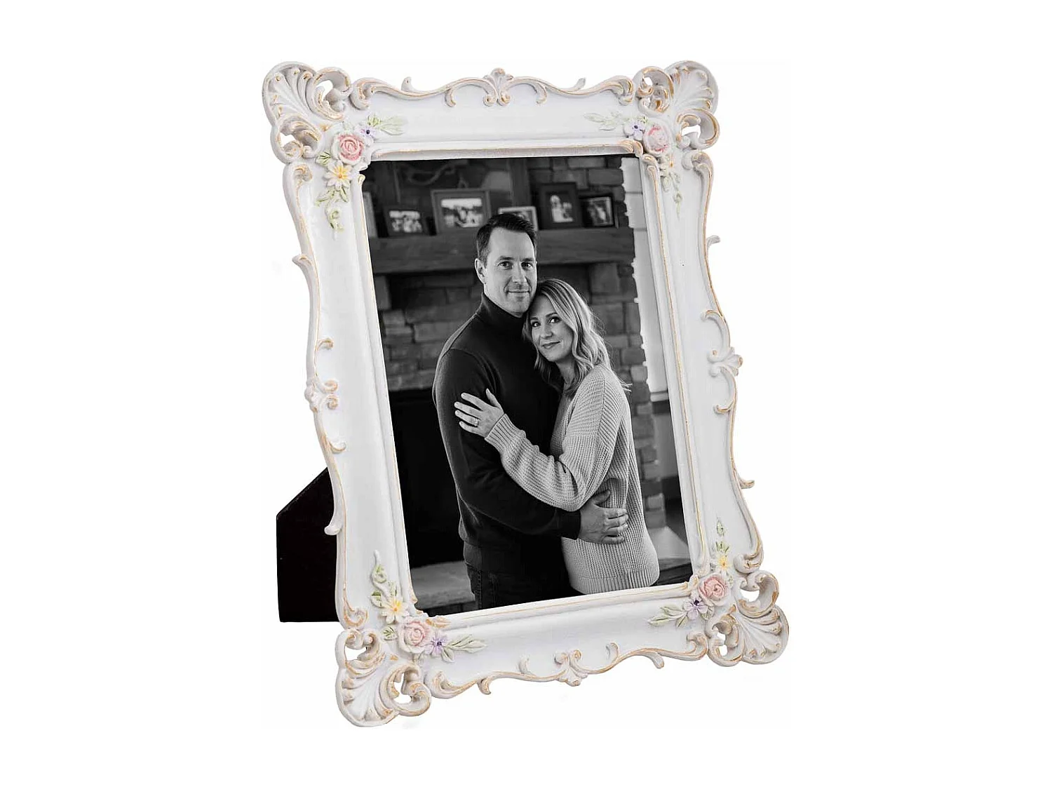 Porta fotos 13X18 blanco 18,7x1,7x23,7h cm