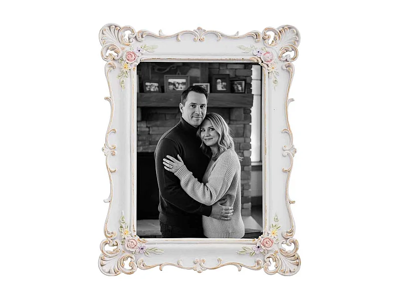 Porta fotos 13X18 blanco 18,7x1,7x23,7h cm