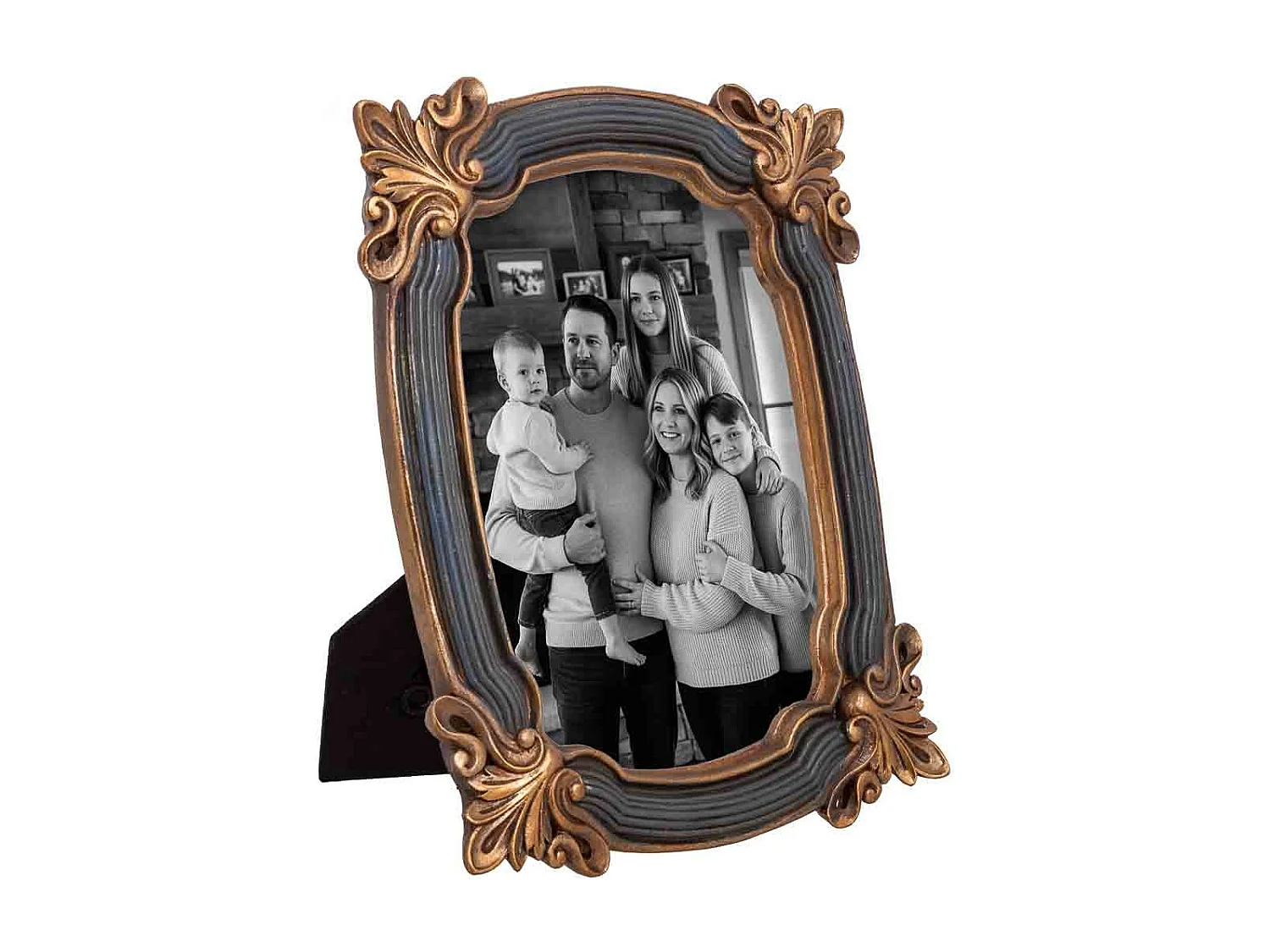 Porta fotos 13X18 dorado 17,2x2,2x21,1h cm