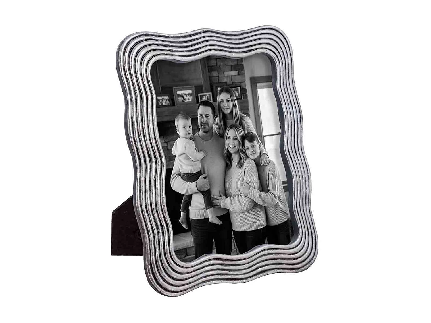 Porta fotos 13X18 gris 17x1,6x21,7h cm