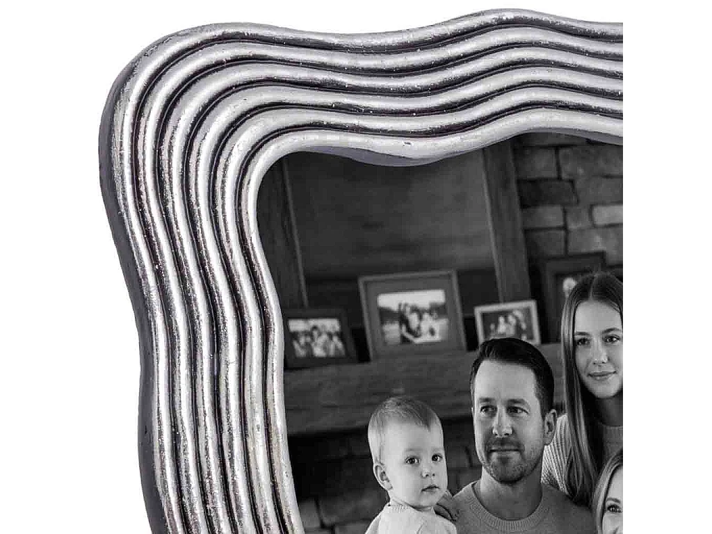 Porta fotos 13X18 gris 17x1,6x21,7h cm