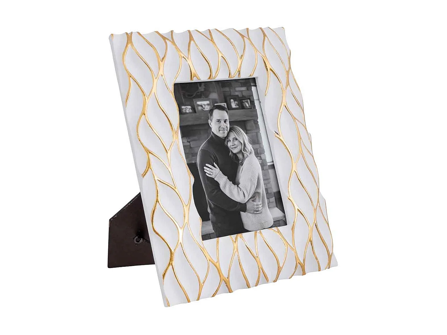 Porte-photo 13x18 blanc 23x3,2x28 cm (h)