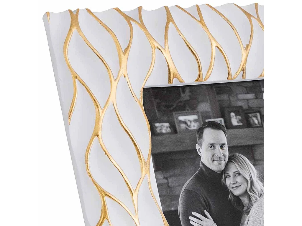 Porte-photo 13x18 blanc 23x3,2x28 cm (h)