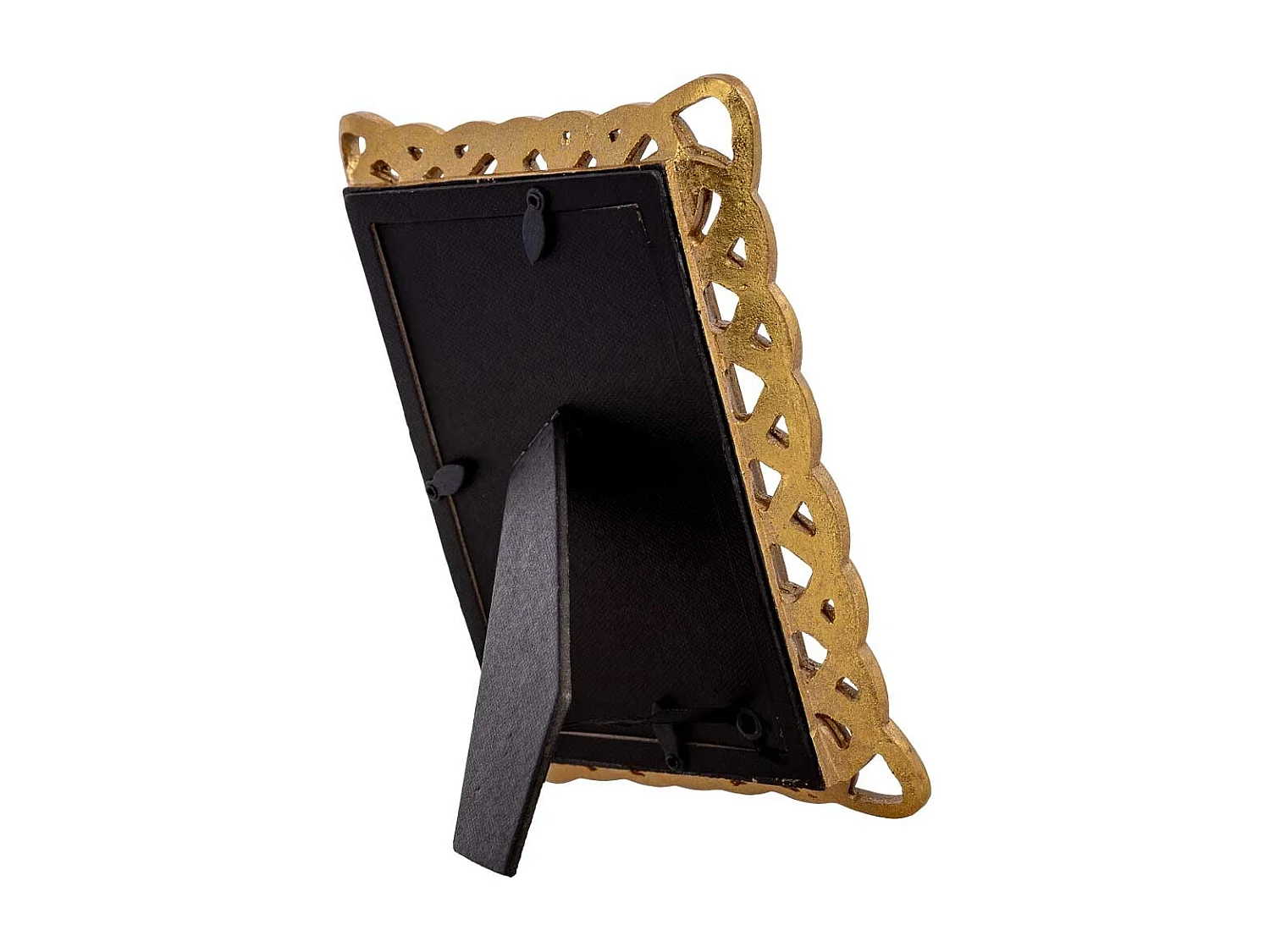 Porte-photo 10x15 doré 15,6x2,5x20,4 cm (h)