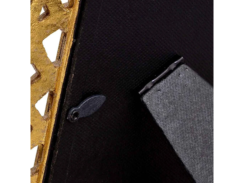 Porte-photo 10x15 doré 15,6x2,5x20,4 cm (h)