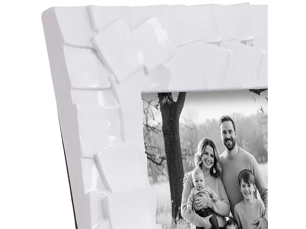 Porta fotos 13X18 blanco 21,5x3,2x26,6h cm