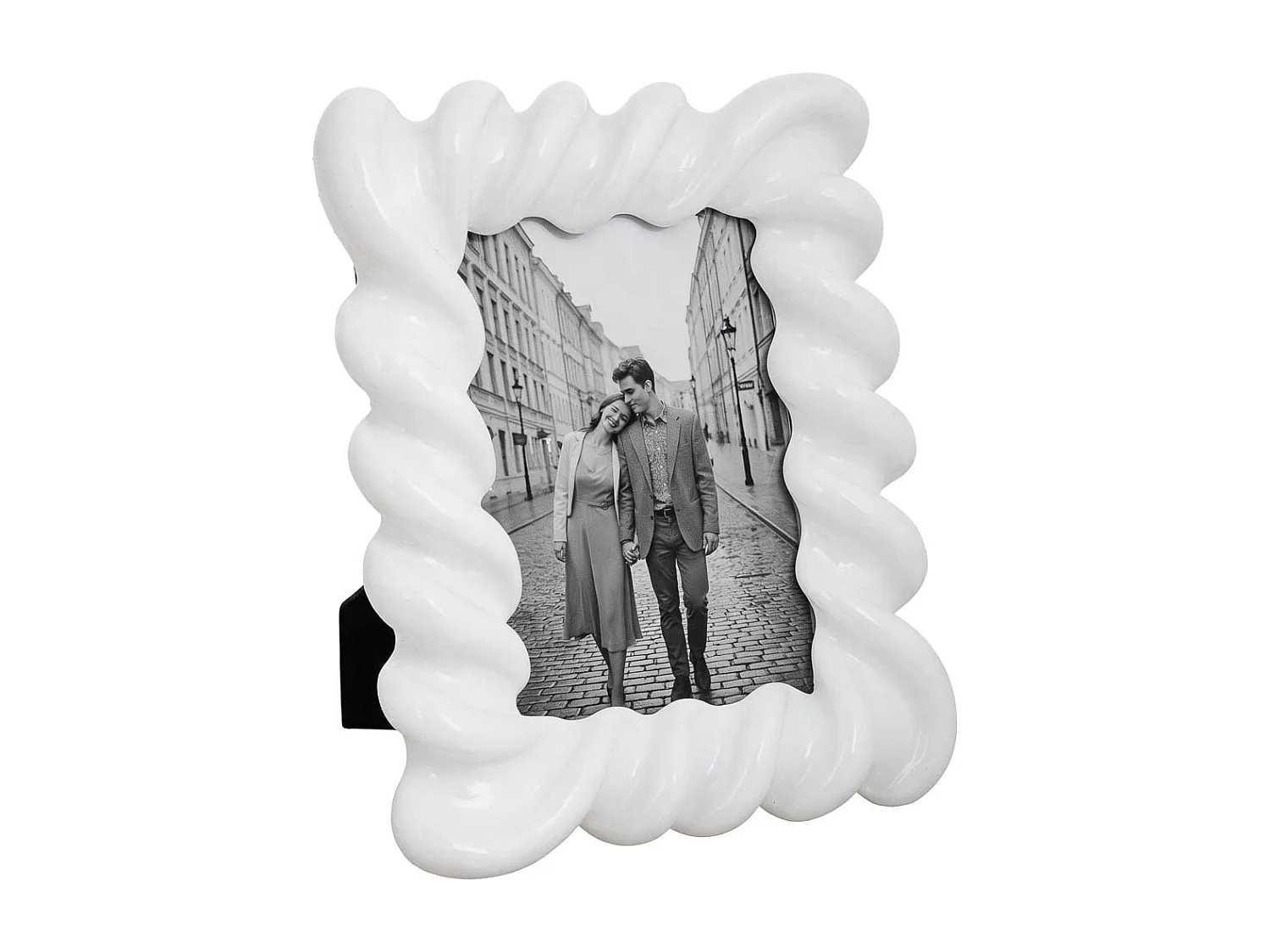 Porta fotos 13X18 blanco 20x3,5x24,8h cm