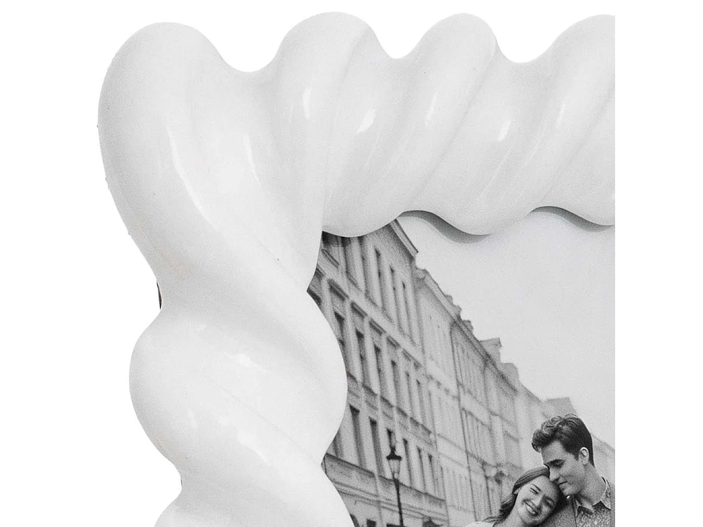 Porta fotos 13X18 blanco 20x3,5x24,8h cm