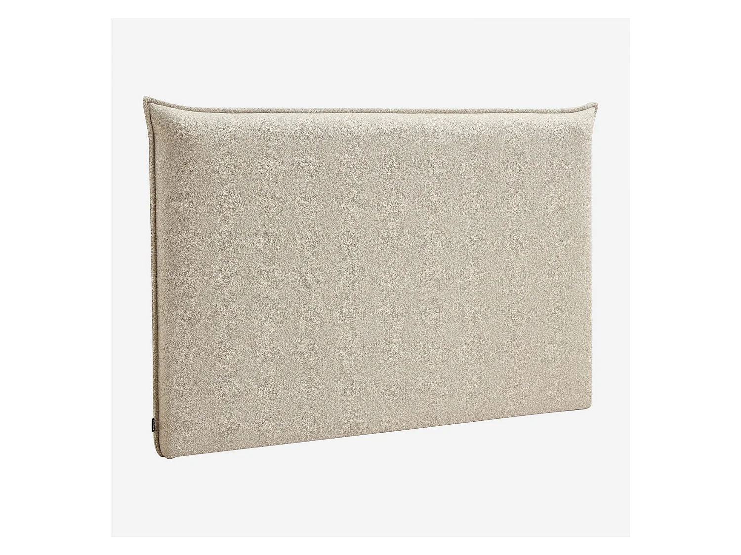 Habitat - Tête de lit en tissu bouclette 166 x 111 cm - Beige - Jupiter II