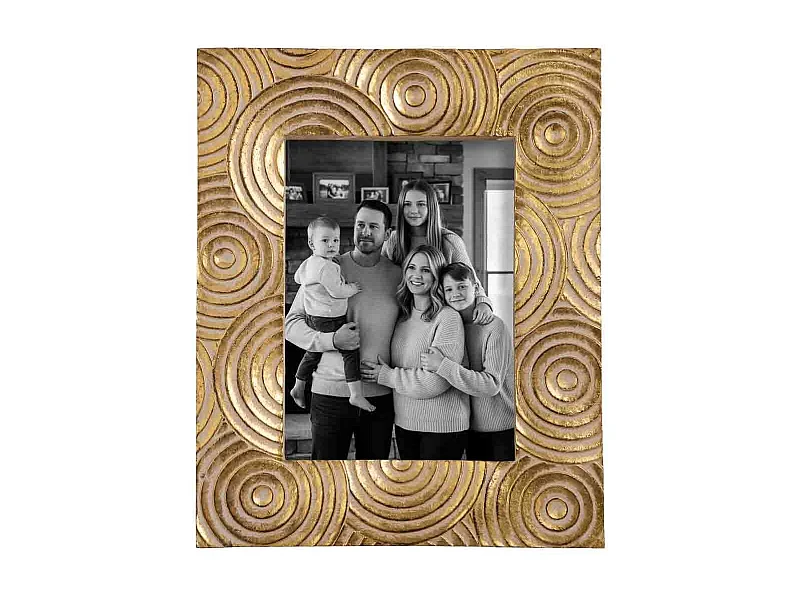 Porte-photo 13x18 doré 20,7x2,6x25,6 cm (h)