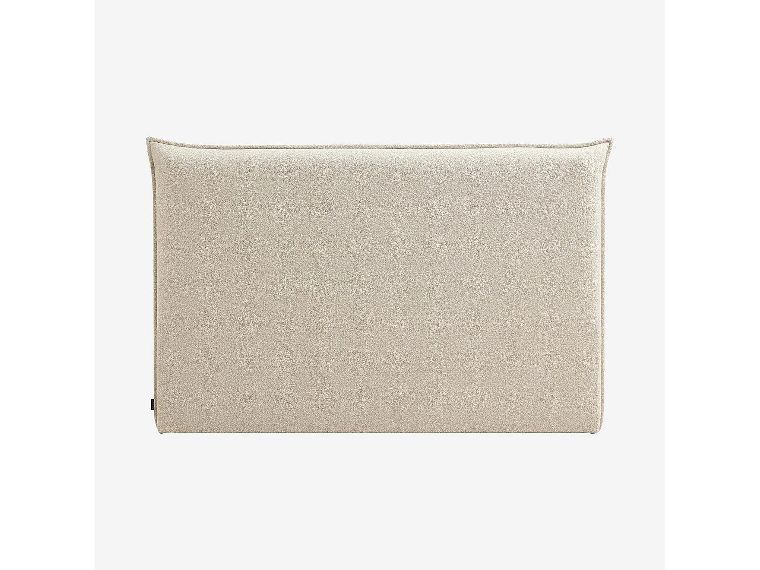 Habitat - Tête de lit en tissu bouclette 188 x 111 cm - Beige - Jupiter II