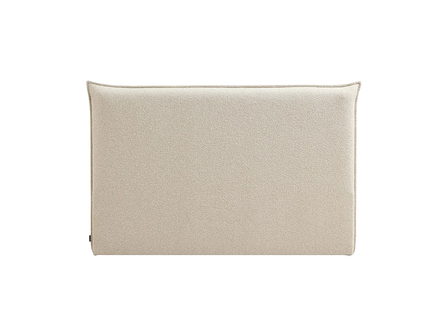 Habitat - Tête de lit en tissu bouclette 188 x 111 cm - Beige - Jupiter II