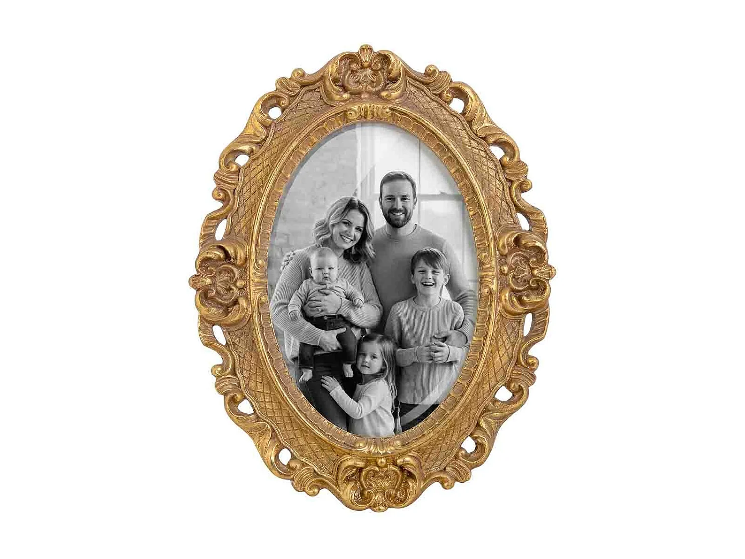 Porte-photo 10x15 doré 16x1,7x20,8 cm (h)