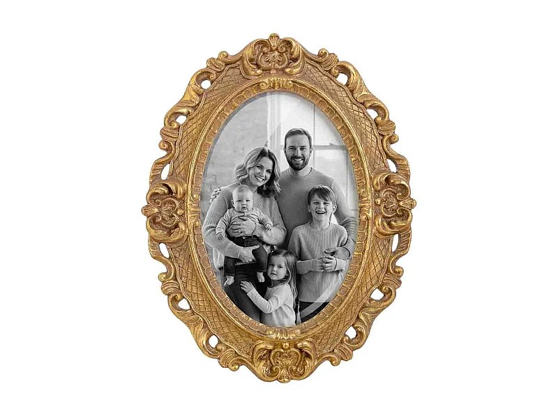 Porte-photo 10x15 doré 16x1,7x20,8 cm (h)