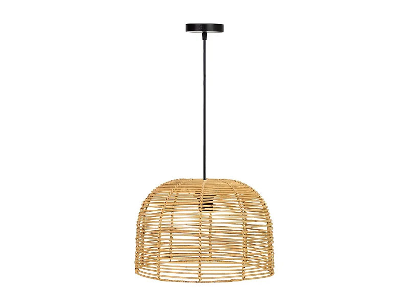 Lampe en rotin brun D35xh23