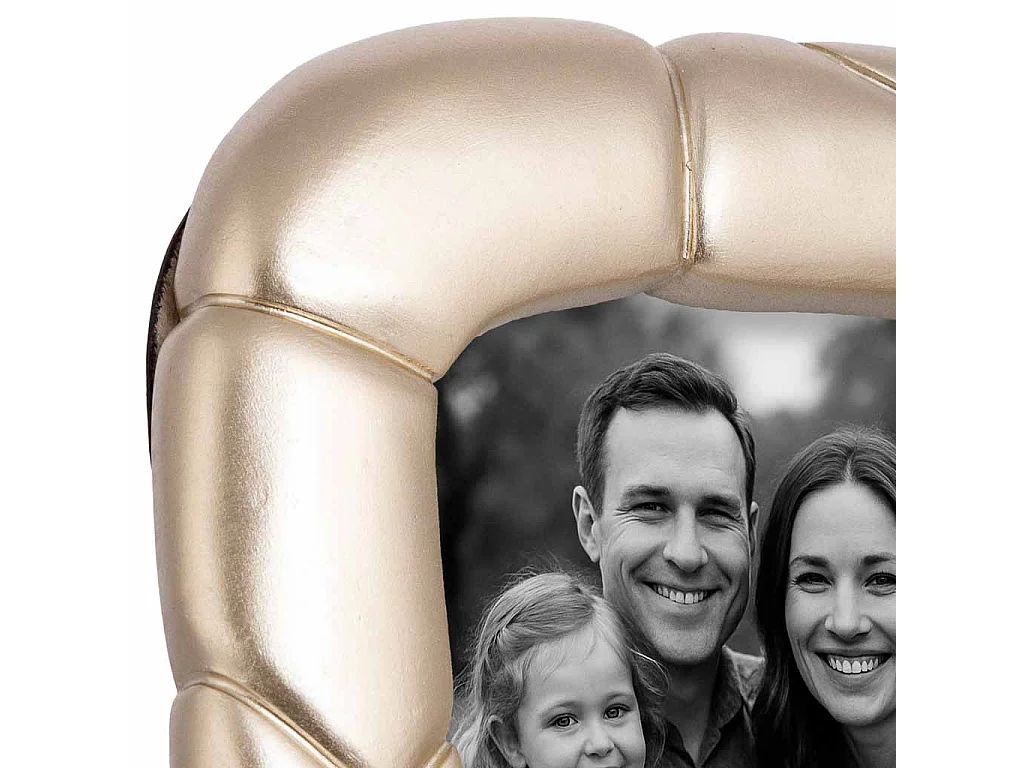 Porte-photo 13x18 doré 19,5x2,6x24,4 cm (h)