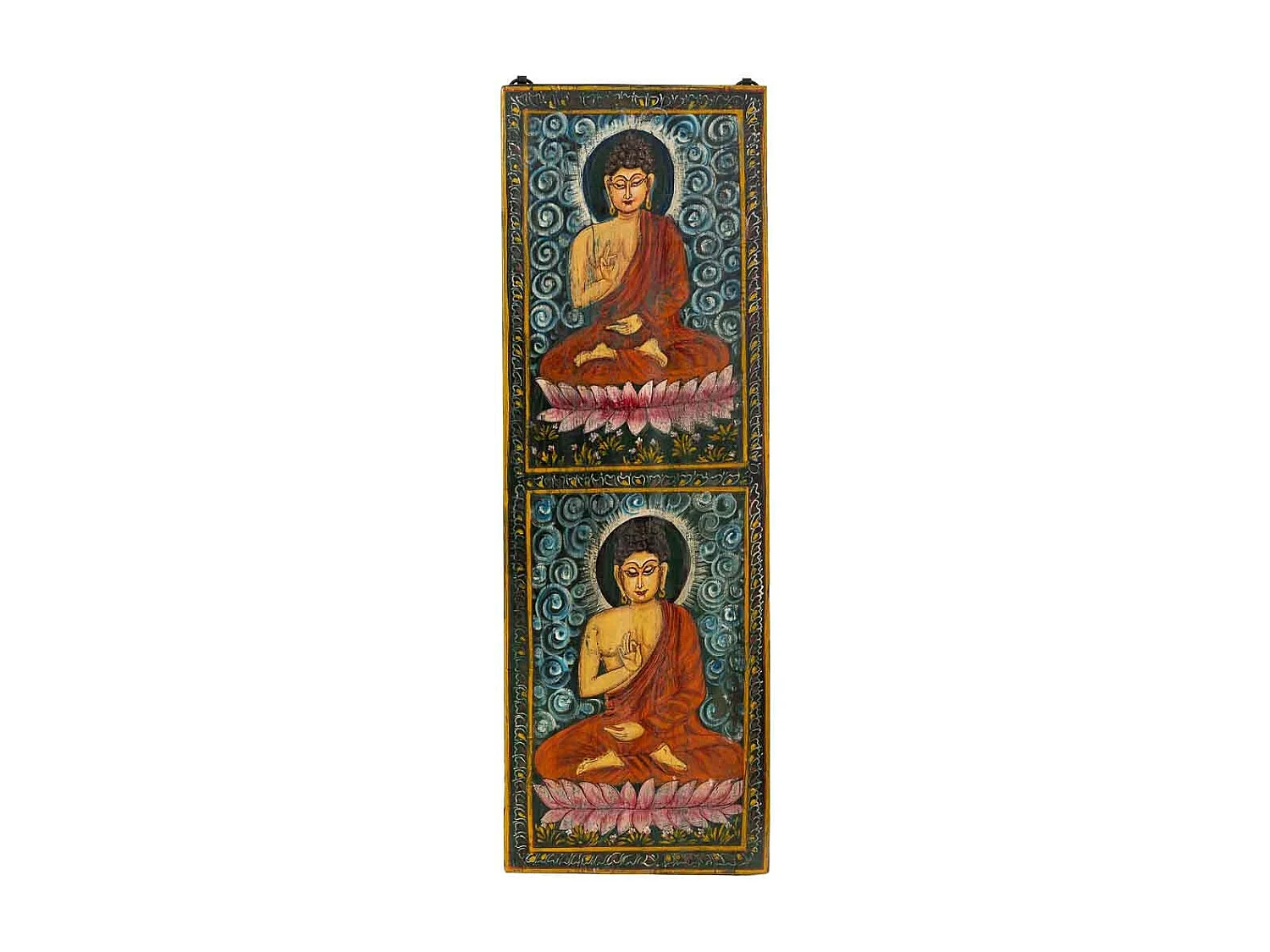 Panneau décoratif en bois multicolore, 53x3x183h cm