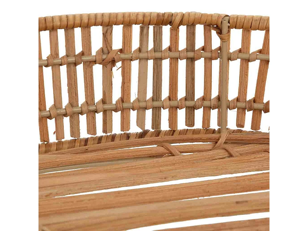 Plateau en rotin brun D40 x H7